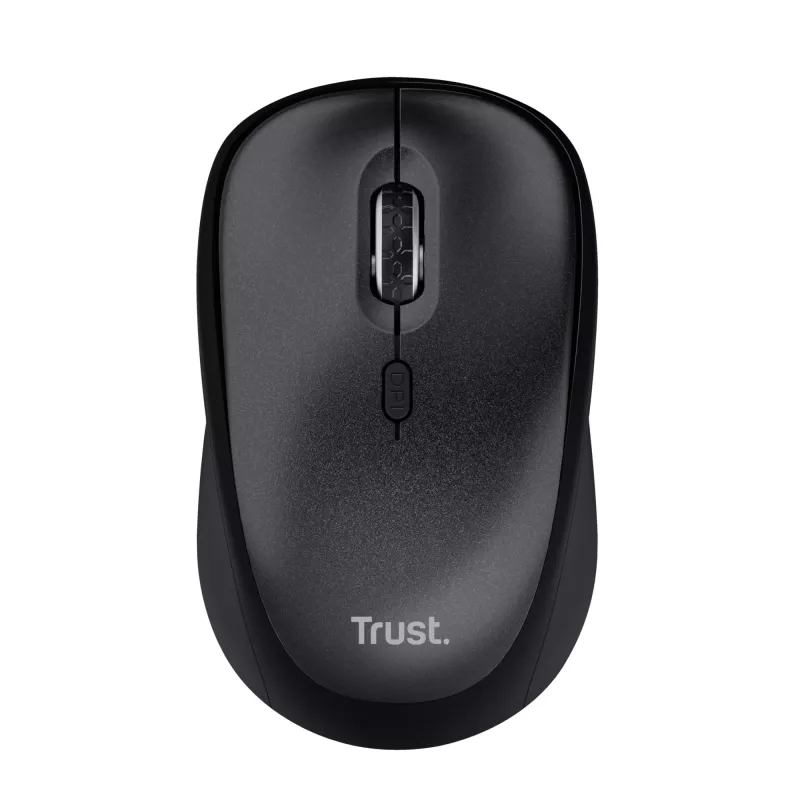 Rato Trust TM-201 escritório destro RF sem fios ótico 1600 DPI