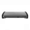 j5create JTD562 - Dock Thunderbolt™ 4 8K - EU, Com fios, Thunderbolt 4, 96 W, 3,5 mm, 10,100,1000 Mbit/s, Cinzento