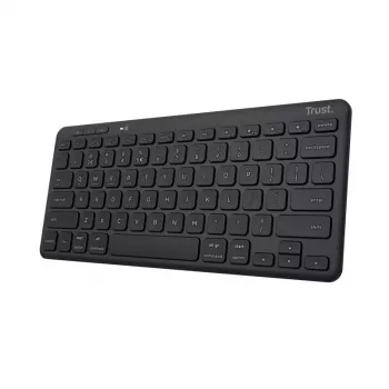 Trust Lyra Teclado Office USB RF Wireless Bluetooth Alemão Preto Tenkeyless