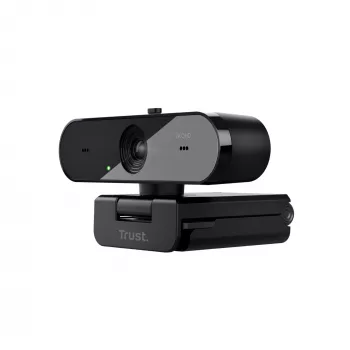 Trust Taxon Webcam 2560 x 1440 píxeis USB 2.0 Preta