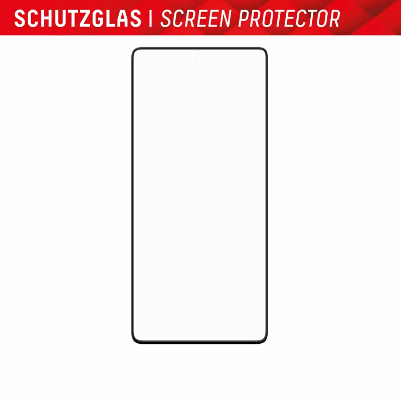 Displex Película protetora de ecrã Full Cover (10H) para Google Pixel 7 Pro, moldura de aplicação ecológica, cobertura total