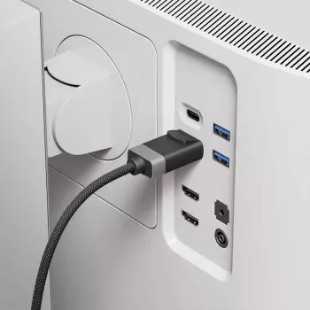 Cabo DisplayPort ALOGIC FUDP2-SGR 2 m Cinzento Preto