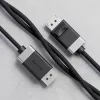 Cabo DisplayPort ALOGIC FUDP2-SGR 2 m Cinzento Preto