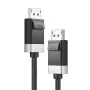 Cabo DisplayPort ALOGIC FUDP2-SGR 2 m Cinzento Preto
