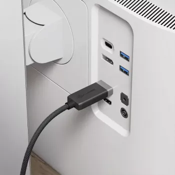 Adaptador de cabo de vídeo ALOGIC FUDPHD2-SGR 2 m DisplayPort HDMI Preto Cinzento