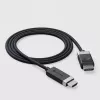 Adaptador de cabo de vídeo ALOGIC FUDPHD2-SGR 2 m DisplayPort HDMI Preto Cinzento