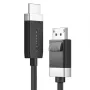 Adaptador de cabo de vídeo ALOGIC FUDPHD2-SGR 2 m DisplayPort HDMI Preto Cinzento