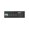 Teclado Logitech MX Keys S Universal RF Wireless + Bluetooth AZERTY Belga Grafite