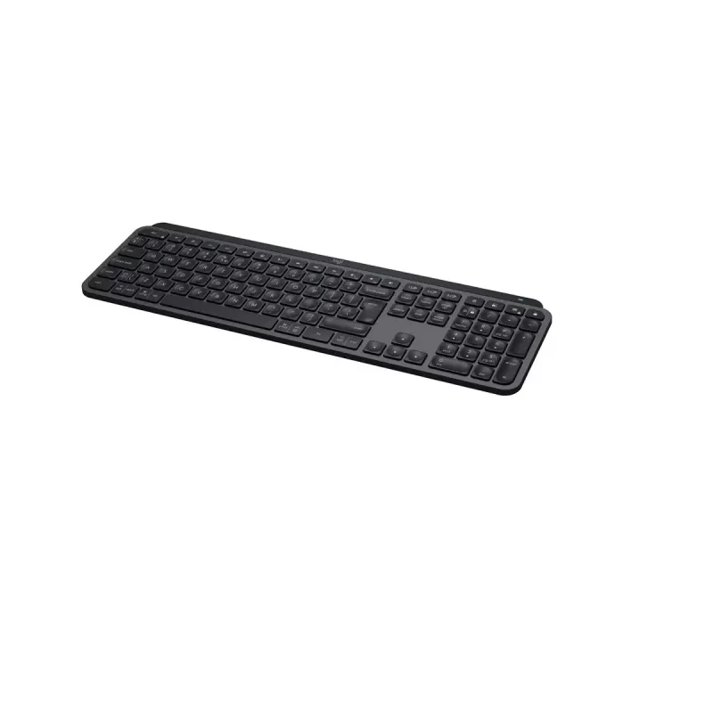 Teclado Logitech MX Keys S Universal RF Wireless + Bluetooth AZERTY Belga Grafite