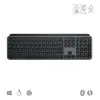 Teclado Logitech MX Keys S Universal RF Wireless + Bluetooth AZERTY Belga Grafite
