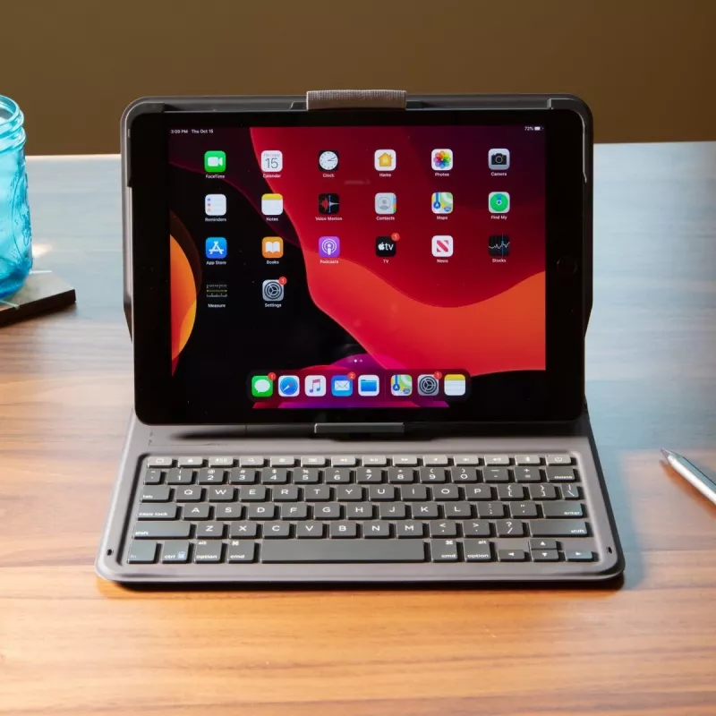 ZAGG Messenger Folio 2 QWERTZ Alemão Bluetooth Charcoal