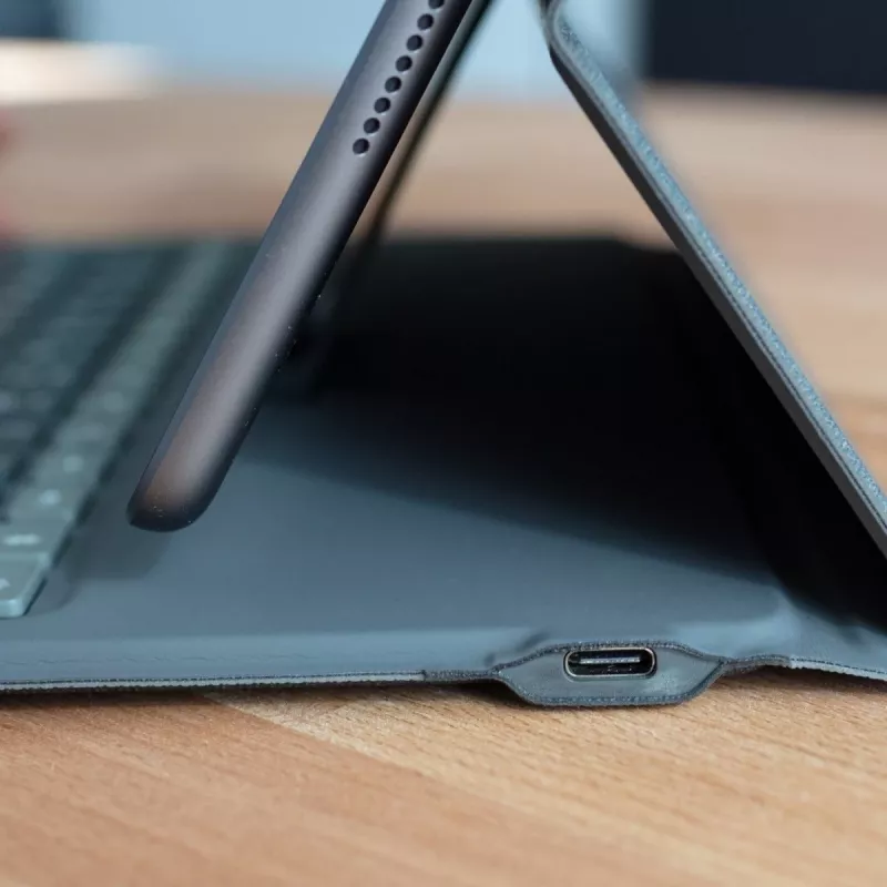 ZAGG Messenger Folio 2 QWERTZ Alemão Bluetooth Charcoal