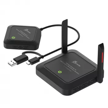 Extensor wireless j5create JVW120 para câmaras / microfones / altifalantes USB™, preto