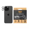 Proteção de lente de câmara PanzerGlass® Hoops® Metal preta iPhone 15 Pro | 15 Pro Max