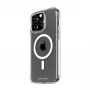Capa rígida PanzerGlass ® transparente com MagSafe branco e D3O® iPhone 15 Pro Max