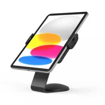 Suporte multimédia Compulocks Universal Tablet Cling Core para montagem em balcão ou parede preto altura 171,6 mm largura 216 mm profundidade 121,4 mm