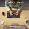 Logitech Wave Keys for Business Teclado ergonómico full-size sem fios