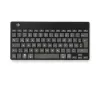 Teclado ergonómico R-Go Tools R-Go Compact Break, teclado compacto com software de pausas, QWERTZ (DE), Bluetooth, preto