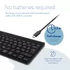 Teclado ergonómico R-Go Tools R-Go Compact Break, teclado compacto com software de pausas, QWERTZ (DE), Bluetooth, preto