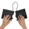 Teclado ergonómico R-Go Tools R-Go Split Break com software Break, teclado ergonómico dividido, QWERTZ (DE), Bluetooth, preto