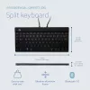 Teclado ergonómico R-Go Tools R-Go Split Break com software Break, teclado ergonómico dividido, QWERTZ (DE), Bluetooth, preto