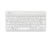 Teclado ergonómico R-Go Tools R-Go Compact Break, teclado compacto com software de pausas, QWERTZ (DE), Bluetooth, branco