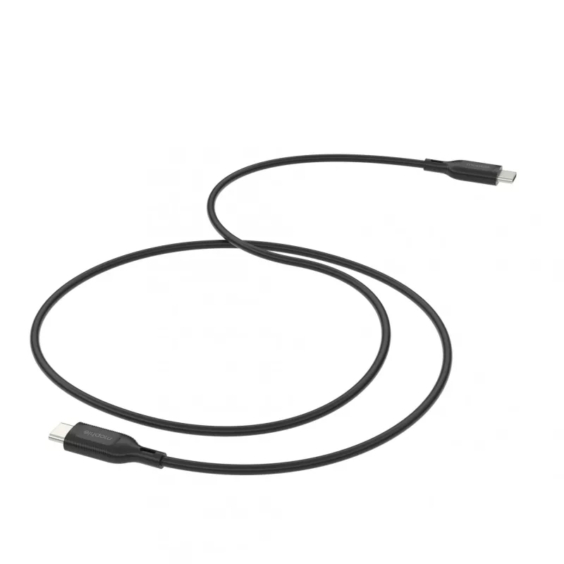 Cabo de carregamento USB-C para USB-C 1 m — Zagg International mophie essentials, USB 2.0, preto