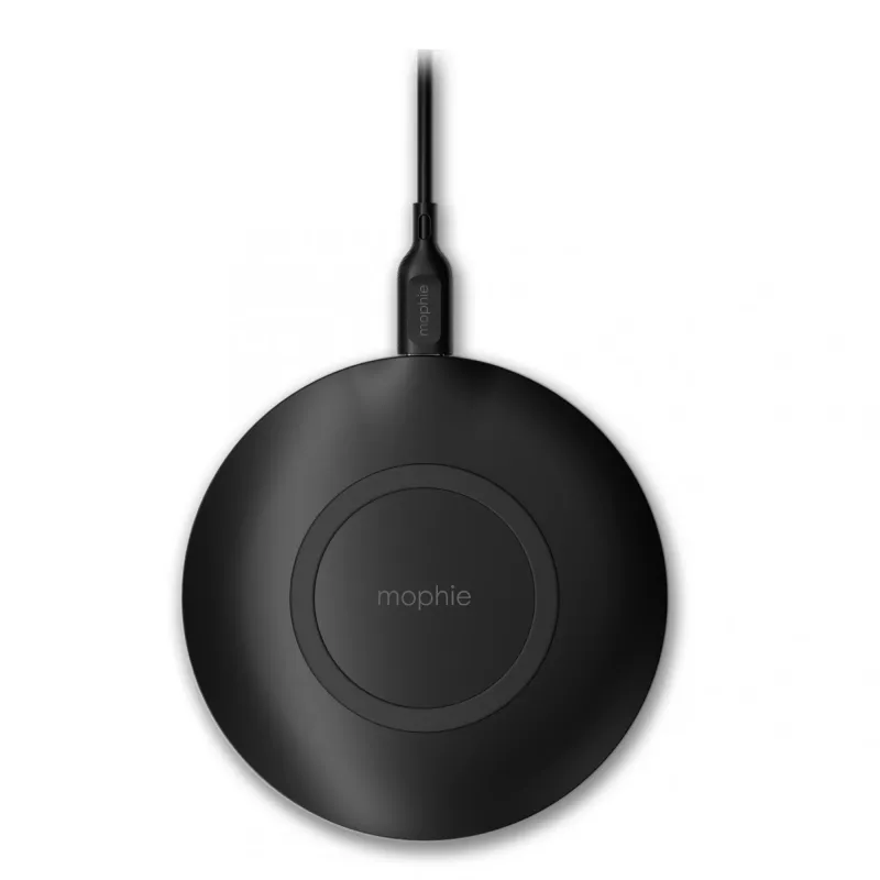 mophie essentials base de carregamento sem fios 15 W smartphone preto USB interior