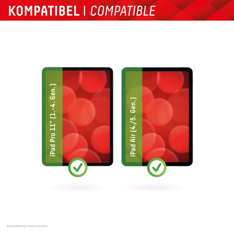 Película Displex TABLET PAPERSENSE para iPad Pro 11'' (1.ª/2.ª/3.ª/4.ª ger.)/Air (4.ª/5.ª ger.), película removível de escrita ou desenho com sensação de papel