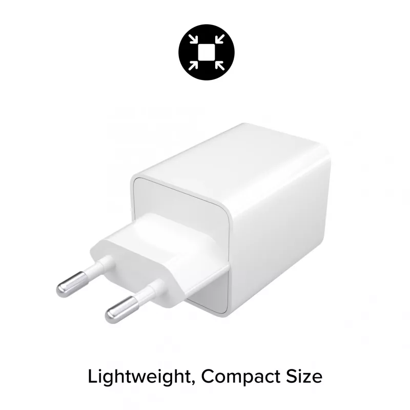 Fonte de alimentação Zagg 50W 2x USB-C branco — Zagg mophie essentials