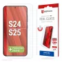 Película protetora de ecrã Displex (10H) para Samsung Galaxy S24/S25, moldura de montagem Eco, resistente a riscos