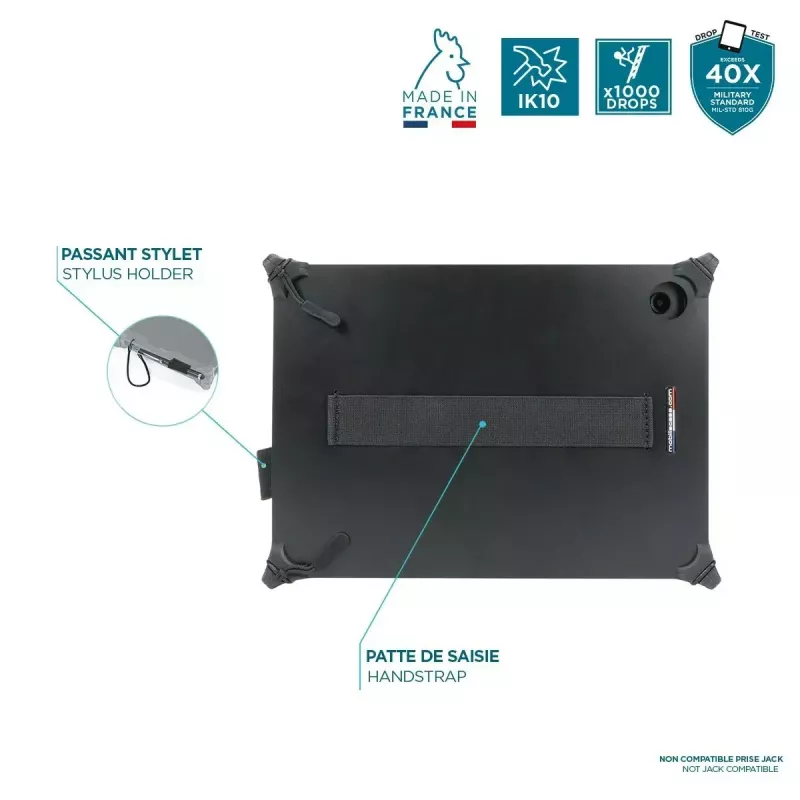 Capa Mobilis Resist 27,9 cm (11 polegadas) preto Samsung Tab A9+