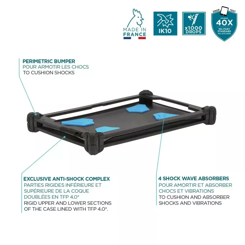 Capa Mobilis Resist 27,9 cm (11 polegadas) preto Samsung Tab A9+