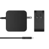 Carregador j5create 102W GaN PD USB-C 2 portas com fichas de alimentação intercambiáveis