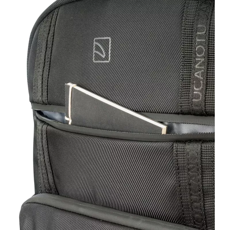 Tucano Sole Gravity BKSOL17-AGS-BK mochila para portátil com AGS, até 17 polegadas / MacBook Pro 16, preta