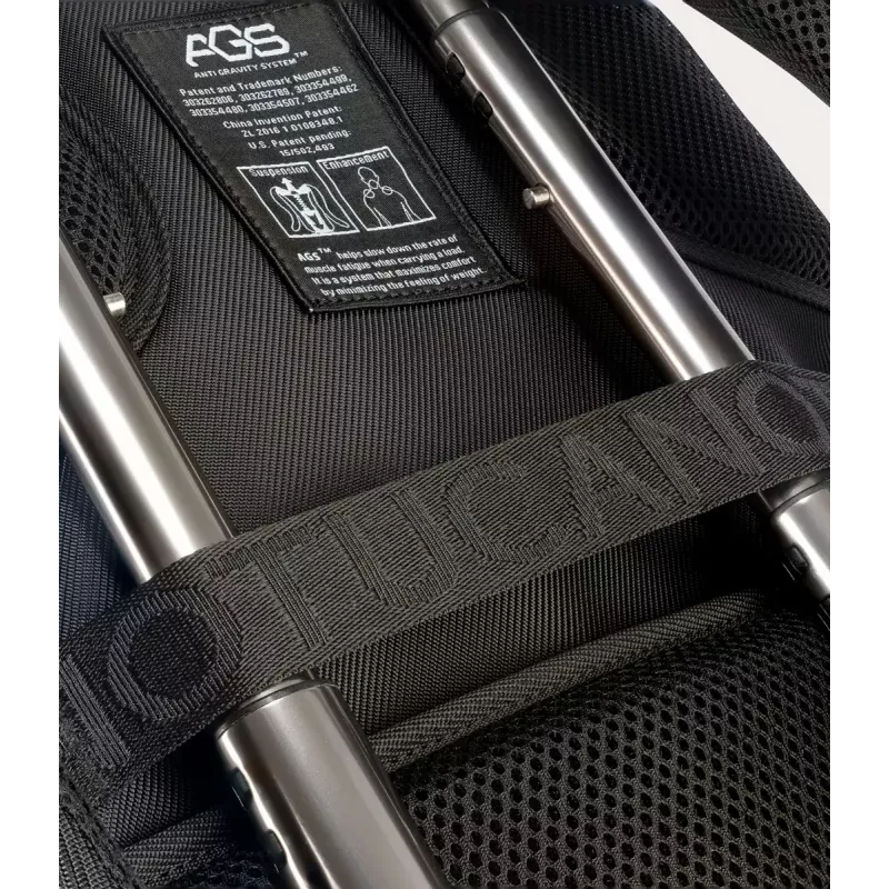 Tucano Sole Gravity BKSOL17-AGS-BK mochila para portátil com AGS, até 17 polegadas / MacBook Pro 16, preta
