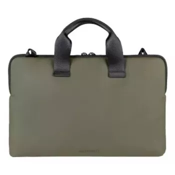 Pasta Tucano Gommo 39,6 cm 15,6 polegadas Verde Pega Alça de ombro