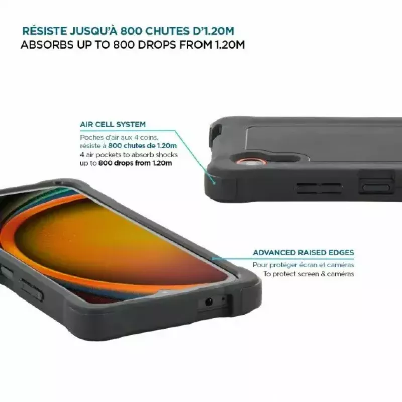 Capa Mobilis XCover 7 16,8 cm (6,6 polegadas) Cinzento