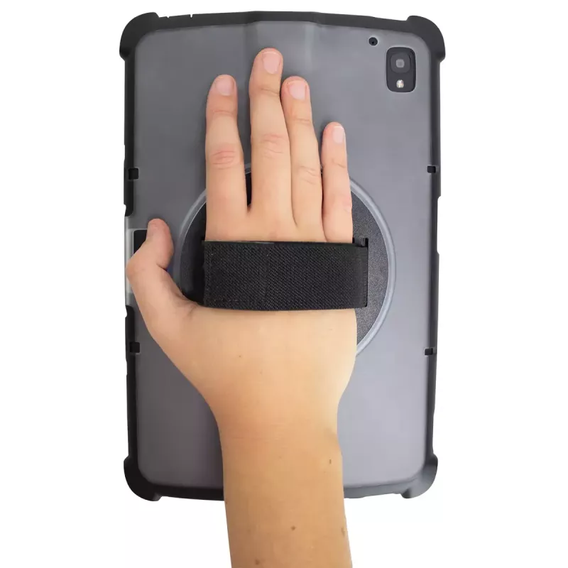 Capa para tablet Gamber-Johnson InfoCase FM-SNP-ET4X8-RHS para Zebra ET40/ET45 20,3 cm (8 polegadas) Capa preta transparente