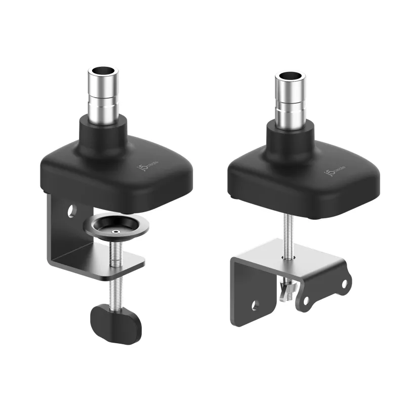 Suporte de monitor ergonómico j5create JTSA101 Preto Fixação de mesa Passagem de mesa 8 kg 17 a 32 polegadas