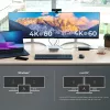 j5create JCDS337 USB-C® Dual 4K Speakerphone Dock Pro, preto