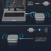 j5create JCDS337 USB-C® Dual 4K Speakerphone Dock Pro, preto