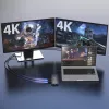 j5create JCD398 USB-C® Dual 4K HDMI™ 10Gbps Mini Dock, preto