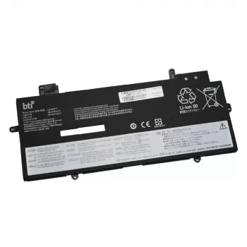 BTI 57Wh Bateria 4 células L20C4P71-BTI compatível com Lenovo ThinkPad X1 Yoga Gen 8, 15,4 V, 3600 mAh, preto