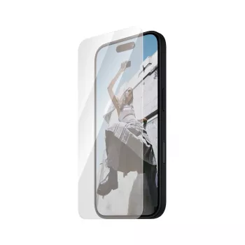 PanzerGlass SAFE. by ® Protetor de ecrã iPhone '24 6,1 polegadas | Ultra-Wide Fit