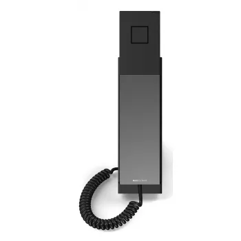 Snom HD30LA Telefone analógico para o lobby de hotel, preto
