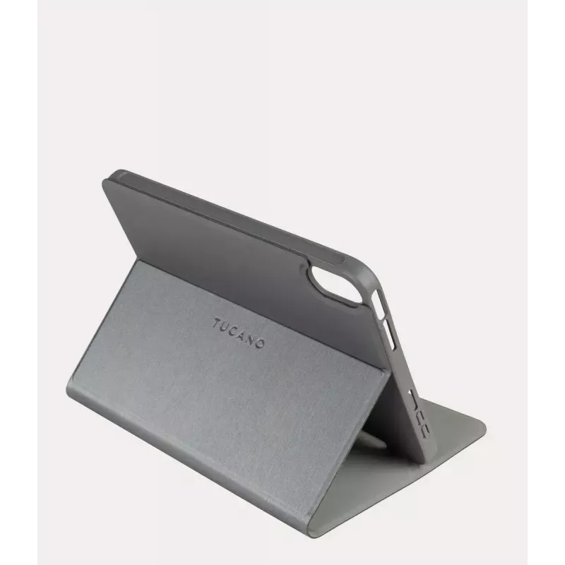 Capa tipo folio Tucano Metal para iPad mini 6th Gen 21,1 cm cinzento