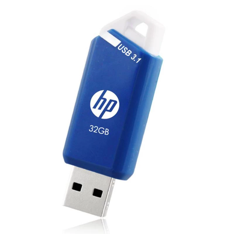 Pen drive HP x755w 32 GB USB Type-A 3.2 Gen 1 (3.1 Gen 1) azul, branco