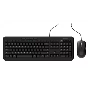 Incase Designed by Microsoft Wired Desktop 600 teclado rato incluído universal USB QWERTY inglês do Reino Unido preto