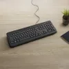 Teclado com fio de tamanho completo Incase Designed by Microsoft Wired 600 — USB, QWERTY, inglês do Reino Unido, preto